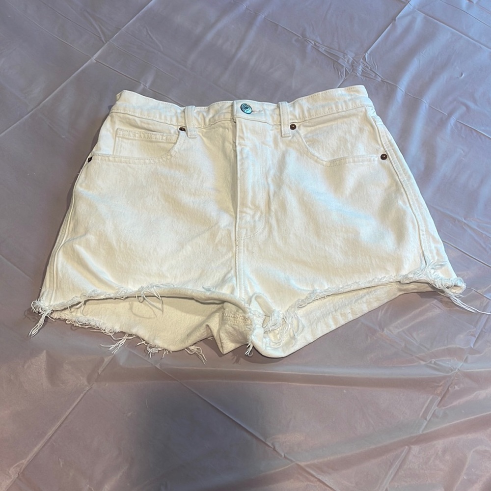 Abercrombie and Fitch- high rise mom shorts